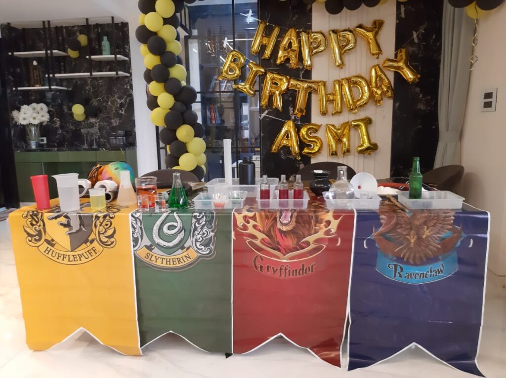 Harry Potter Theme Science Party