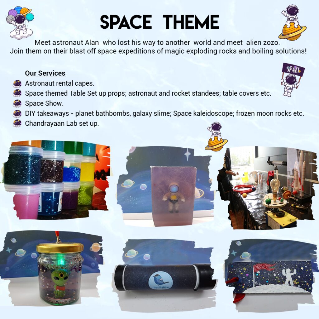 Space Theme Science Party