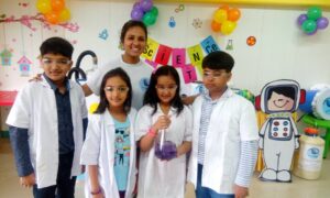 Science Themed Birthday Party Celebration