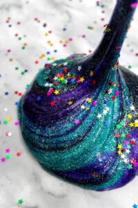 DIY– Glitter slime instore activations, family days, carnivals and birthdays